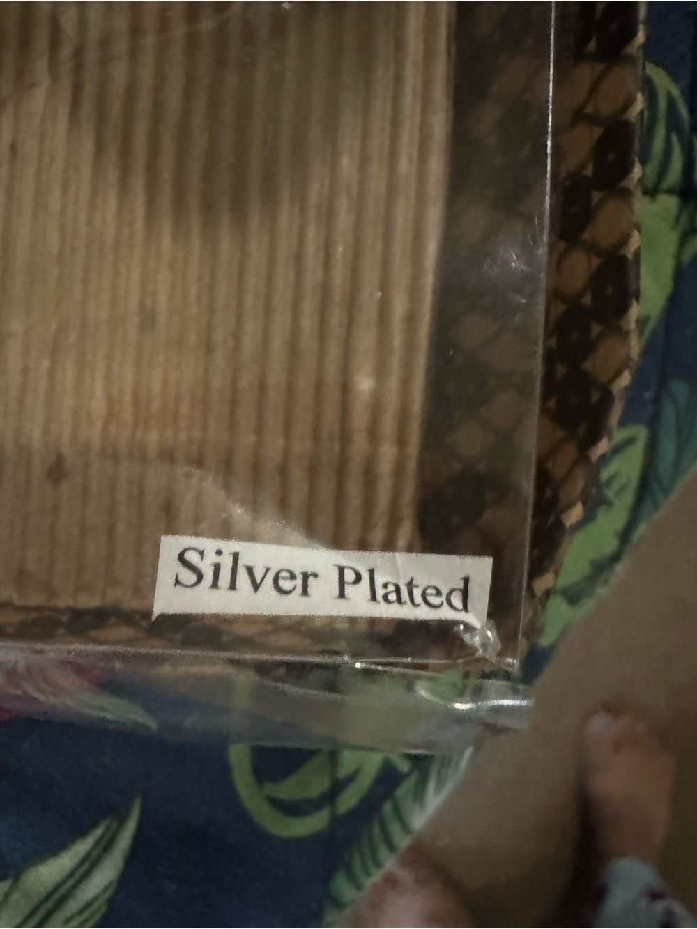 Silver Plated Jewelry Box - Silver Finish